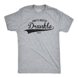 World's Greatest Drunkle Men's Tshirt