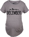 Maternity Due In October Funny T shirts Pregnant Shirts Announce Pregnancy Month Shirt