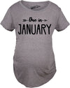 Maternity Due In August Funny T shirts Pregnant Shirts Announce Pregnancy Month Shirt