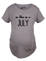 Maternity Due In March Funny T shirts Pregnant Shirts Announce Pregnancy Month Shirt