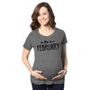 Maternity Due In September Funny Pregnancy T-Shirt Announcement Month Tee