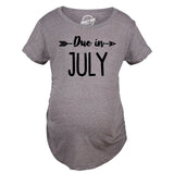 Maternity Due In February Funny T shirts Pregnant Shirts Announce Pregnancy Month Shirt