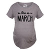 Maternity Due In T-Shirt Choose Month Funny Pregnant Expecting Due Date Tee