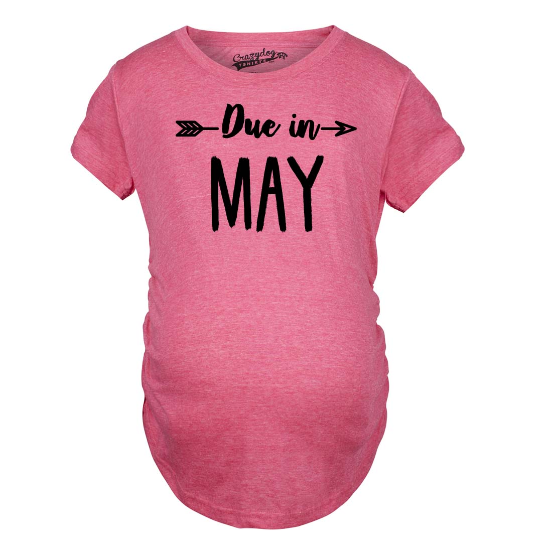 Maternity Due In May Funny T shirts Pregnant Shirts Announce Pregnancy Month Shirt