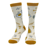 Men's Easily Distracted By Beer Socks Funny Ale Drinking Lovers Footwear