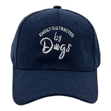 Easily Distracted By Dogs Hat Funny Cute Puppy Dog Lover Cap