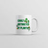 Easily Distracted By Plants Mug Funny Novelty Plant Coffee Cup-11oz