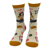 Women's Easily Distracted By Coffee Socks Funny Cute Caffeine Lovers Footwear