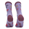 Women's Easily Distracted By Wine Socks Funny Cute Alcohol Drinking Lover Footwear