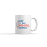 Eat Sleep Baseball Repeat Mug Funny Sarcastic Graphic Novelty Coffee Cup-11oz