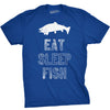 Eat Sleep Fish Men's Tshirt