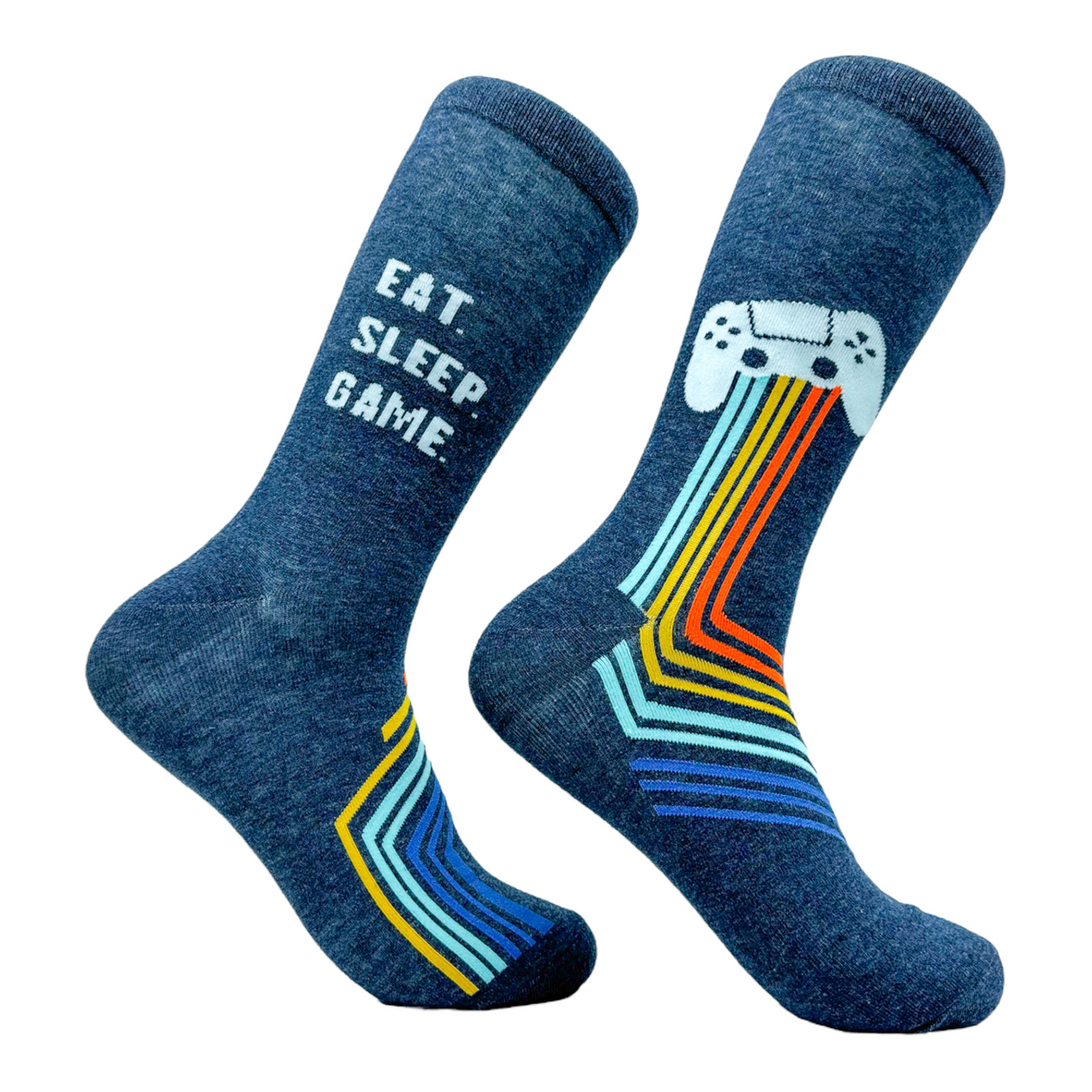 Funny Mens Video Game Socks Hilarious Gaming Footwear for Retro or Modern Gamer