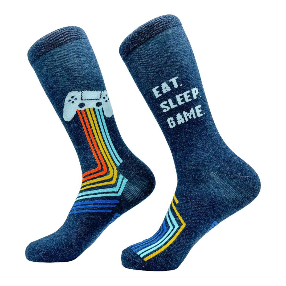 Funny Mens Video Game Socks Hilarious Gaming Footwear for Retro or Modern Gamer