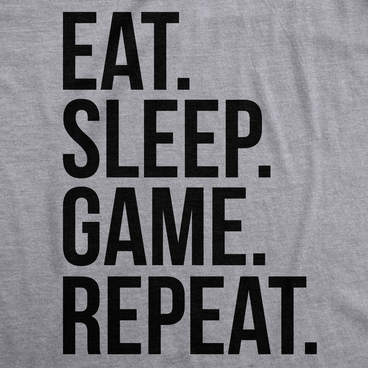 Eat Sleep Game Repeat Men's Tshirt