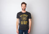 Science: Like Magic But Real Men's Tshirt