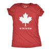 Womens Eh Team Canada T shirt Funny Canadian Shirts Novelty T shirt Hilarious