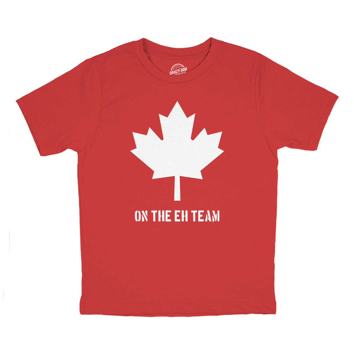 Youth Eh Team Canada T shirt Funny Canadian Shirts Kids Novelty T shirt Hilarious