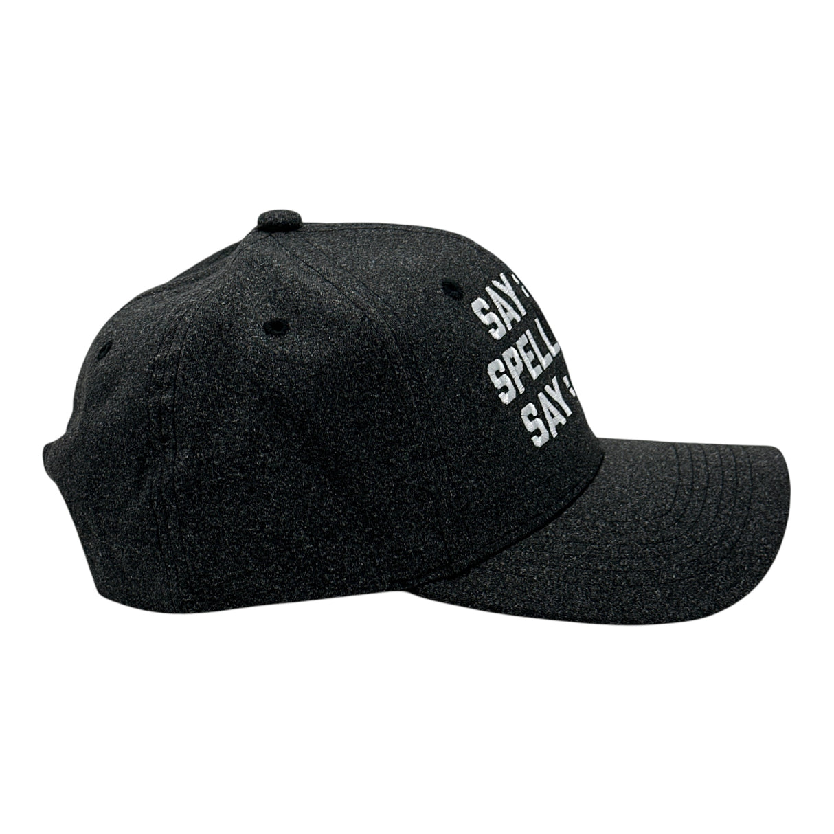 Say Eye Spell Map Say Ness Hat Funny Sarcastic Hidden Message Graphic Novelty Cap
