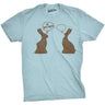 Faceless Chocolate Bunny Men's Tshirt