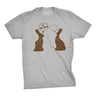 Faceless Chocolate Bunny Men's Tshirt