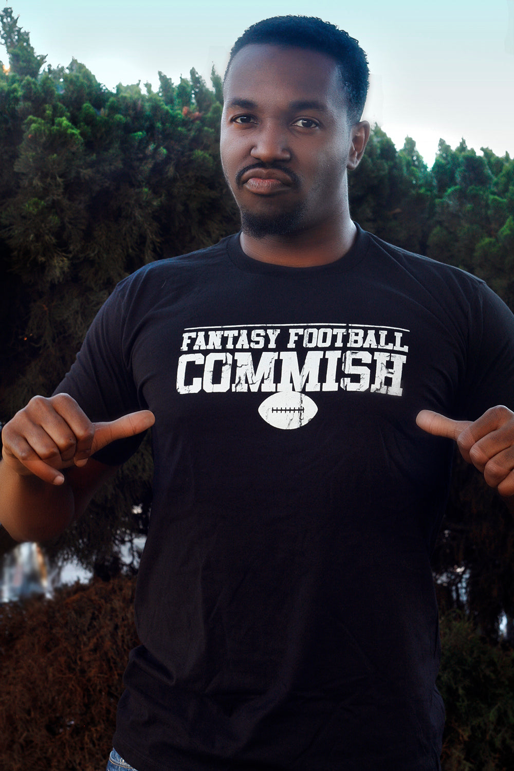 Fantasy Football Commish Men's Tshirt