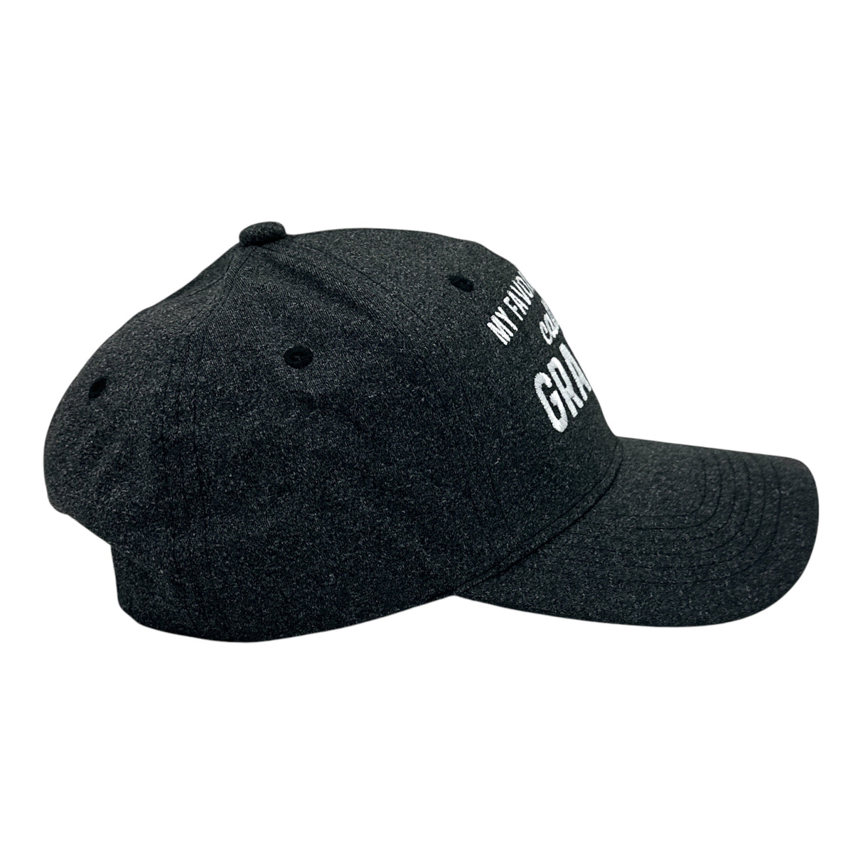 My Favorite People Call Me Grandpa Hat Funny Sarcastic Fathers Day Graphic Novelty Cap