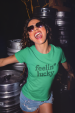 Womens Feelin Lucky T shirt Funny St Pattys Days Parade Four Leaf Clover Tee For Ladies