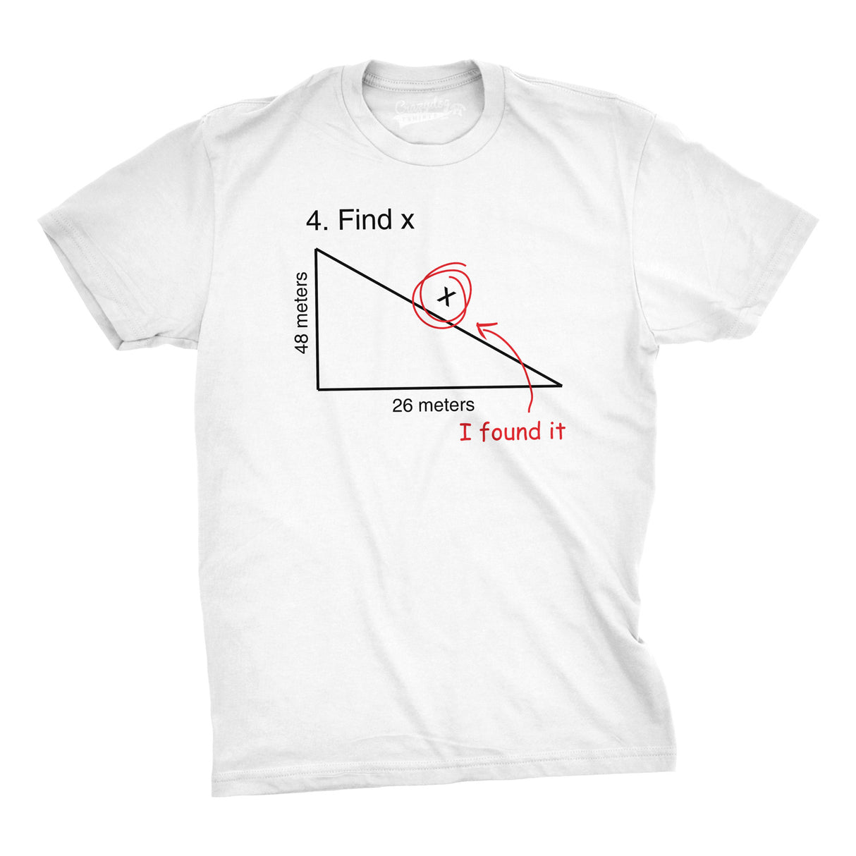 Find X T Shirt Funny Saying Math Teacher Graphic Sarcastic Gift Novelty Dad Joke