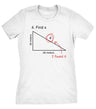 Find X T Shirt Funny Sarcastic Nerdy Math Test Teacher Tee For Women