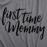 Maternity First Time Mommy Pregnancy T shirt Cute Belly Bump Tee Mother To Be