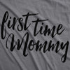 Maternity First Time Mommy Pregnancy T shirt Cute Belly Bump Tee Mother To Be