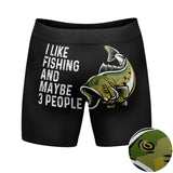 Mens My Dog Thinks Im Cool Boxer Briefs Funny Saying Cool Graphic Underwear Guys