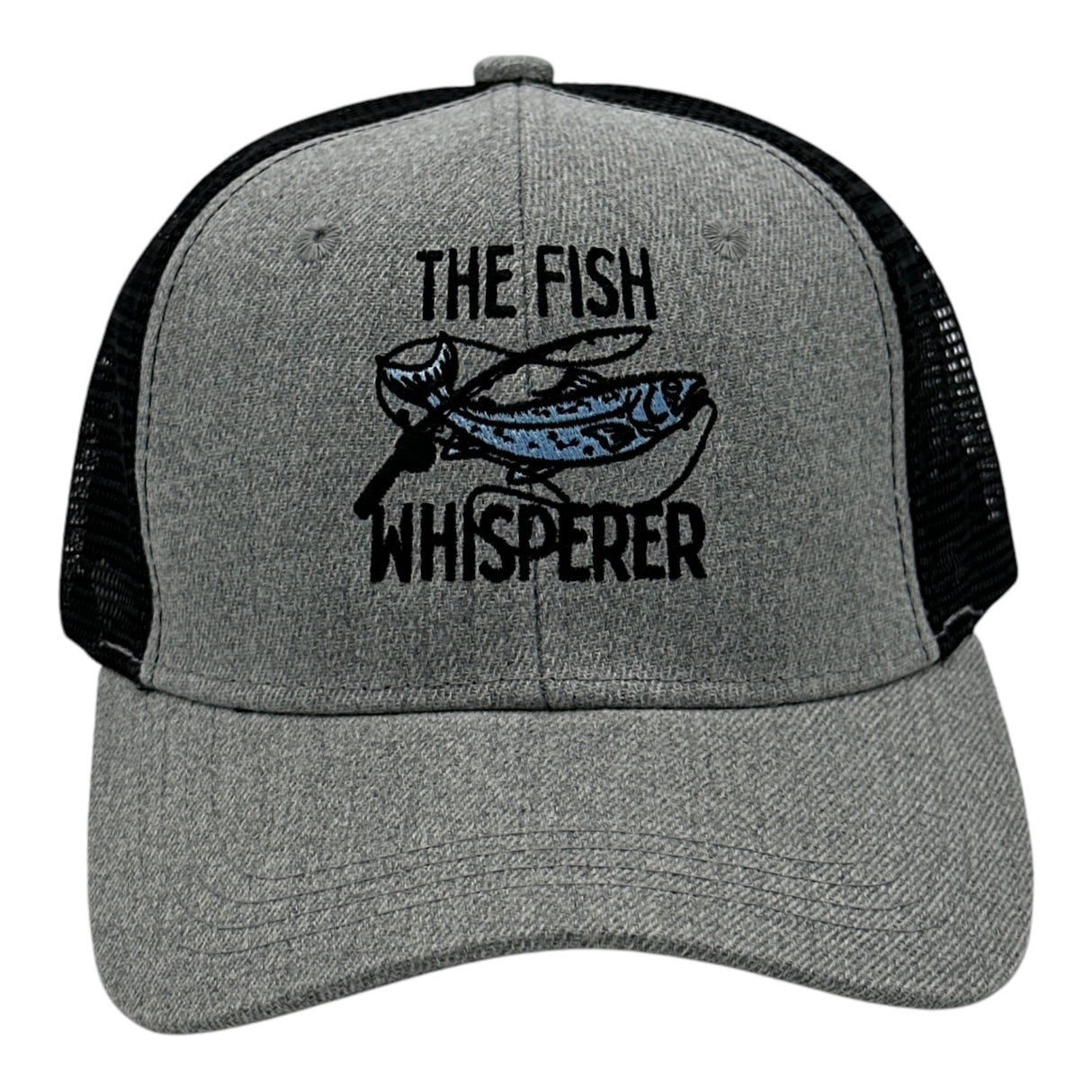 The Fish Whisperer Hat Funny Sarcastic Fishing Novelty Cap