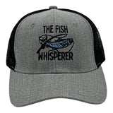 The Fish Whisperer Hat Funny Sarcastic Fishing Novelty Cap
