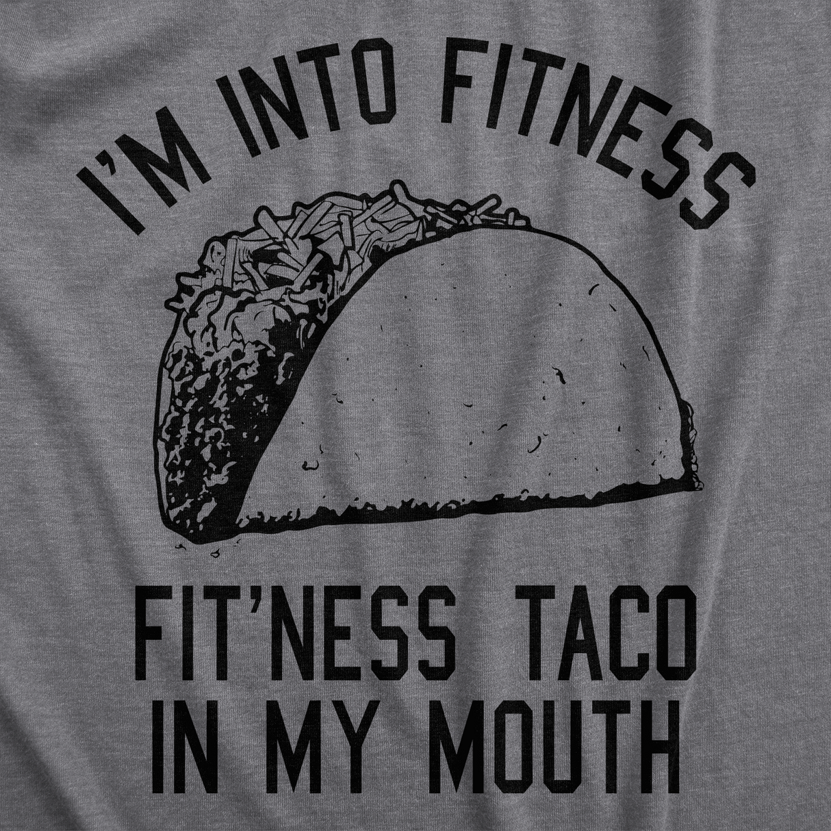 Womens Fitness Taco Funny Gym T Shirt Cool Humor Graphic Muscle Tee for Ladies