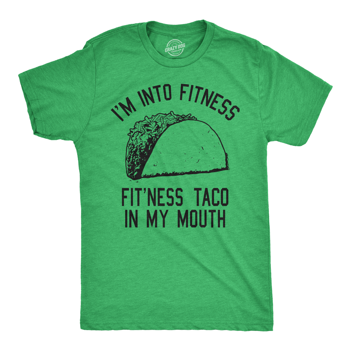 Fitness Taco In My Mouth Men's Tshirt