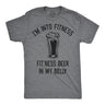 Fitness Beer In My Belly Men's Tshirt