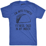 Fitness Taco In My Mouth Men's Tshirt