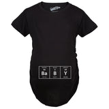 Maternity Baby Element Funny Announcement T Shirt Cool Pregnant Top