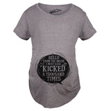 Maternity I Think I Might Be Pregnant Tshirt Funny Sarcastic Preggers Tee For Mother