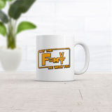 May The Force Equation Be With You Mug Funny Sarcastic Graphic Novelty Coffee Cup-11oz