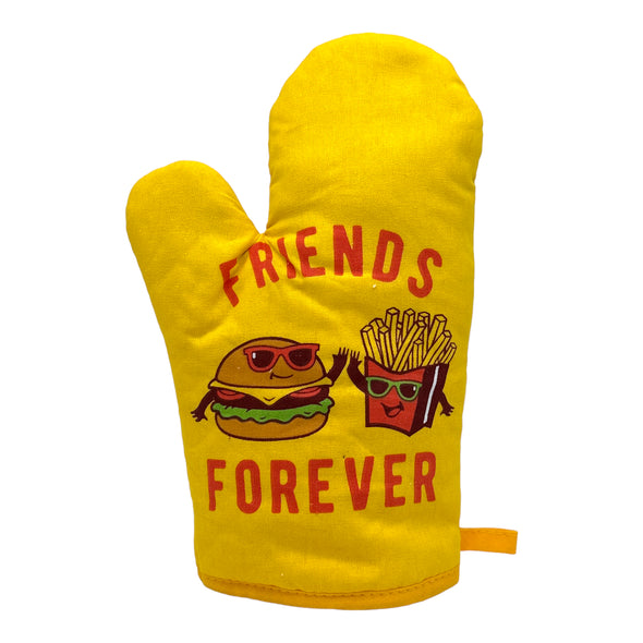 Friends Forever Funny Burger Fries Fast Food Novelty Kitchen Utensils