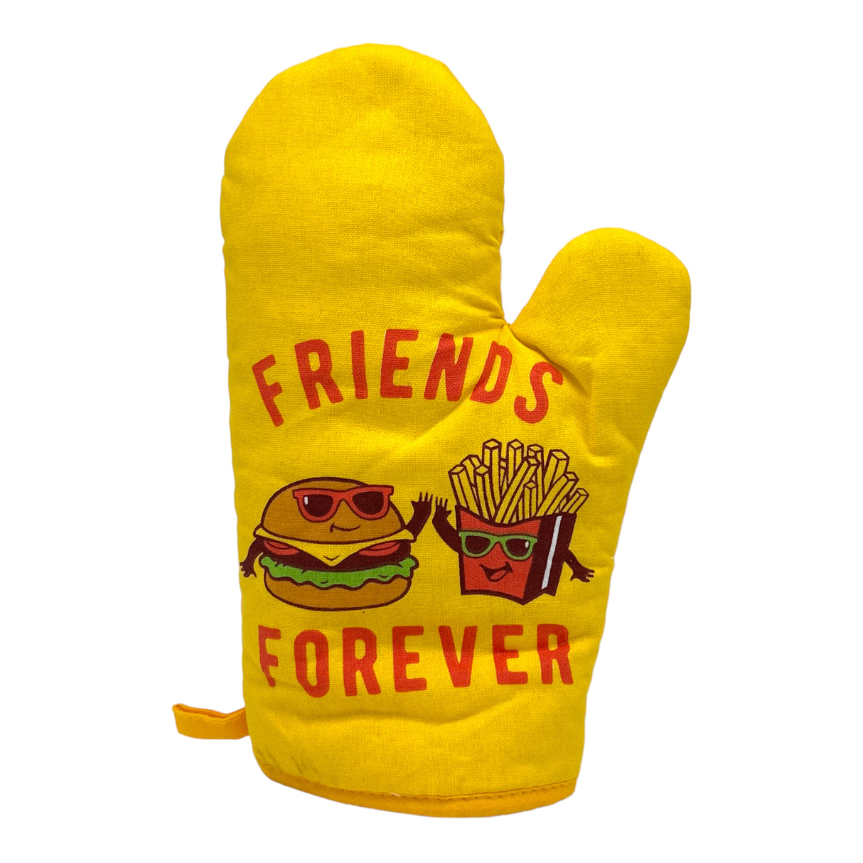 Friends Forever Funny Burger Fries Fast Food Novelty Kitchen Utensils