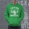 Fucking Magical Hoodie Funny St Patricks Day Parade Leprechaun Graphic Novelty Sweatshirt