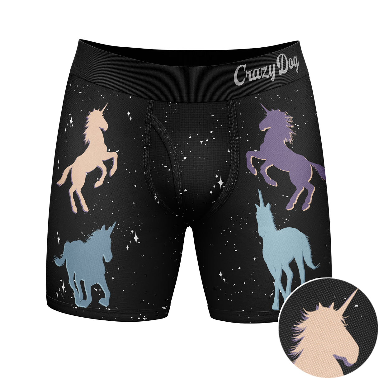 Mens Fucking Magical Boxers Funny Sarcastic Mystical Unicorn Graphic Novelty Underwear For Guys