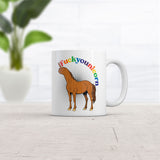 Fuckyounicorn Mug Funny Sarcastic Unicorn Graphic Novelty Coffee Cup-11oz