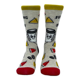 Women's Im Fulfilling My Destiny Coffee Socks Funny Caffeine Lovers Footwear