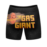 Mens Gas Giant Boxer Briefs Funny Fart Joke Gift for Dad Graphic Novelty Underwear