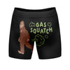 Mens Gas Squatch Boxer Briefs Funny BigFoot Sasquatch Fart Joke Novelty Underwear Dad
