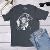Mens George Washington Middle Finger Tshirt Funny 4th Of July Flip The Bird Hilarious Graphic Tee